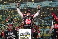Christopher Bell celebrates his win at the Shriners Children's 500 at Phoenix Raceway.- Source: Imagn